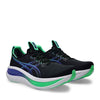 sics Gel Nimbus 28 Men Black Cobalt Burst נעלי ריצה ג`ל נימבוס 28 לגברים