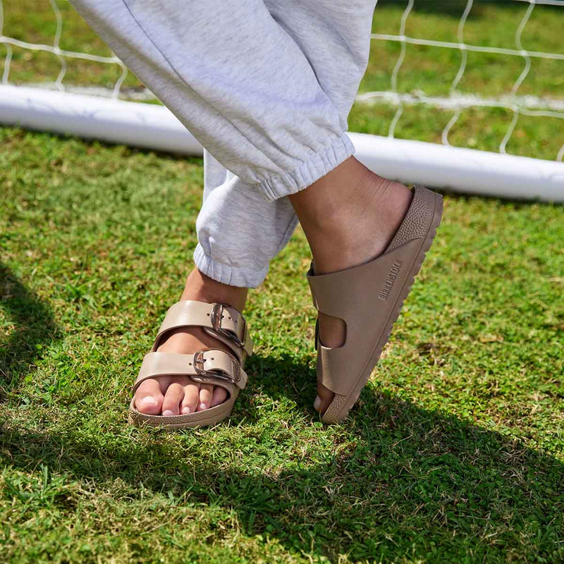 Birkenstock Arizona Big Buckle EVA Gray Taupe כפכפי בירקנשטוק אריזונה אבזם אפור טיופ