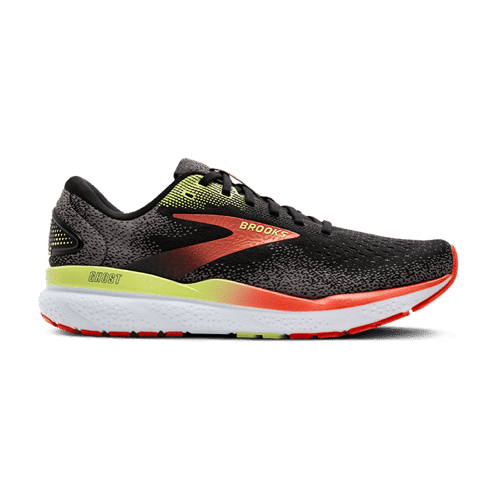 BROOKS Ghost 16   2E ברוקס נעלי ריצה גברים שחור/אדום
