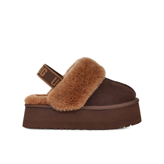 סנדליי פלטפורמה UGG Funkette Burnt Cedar