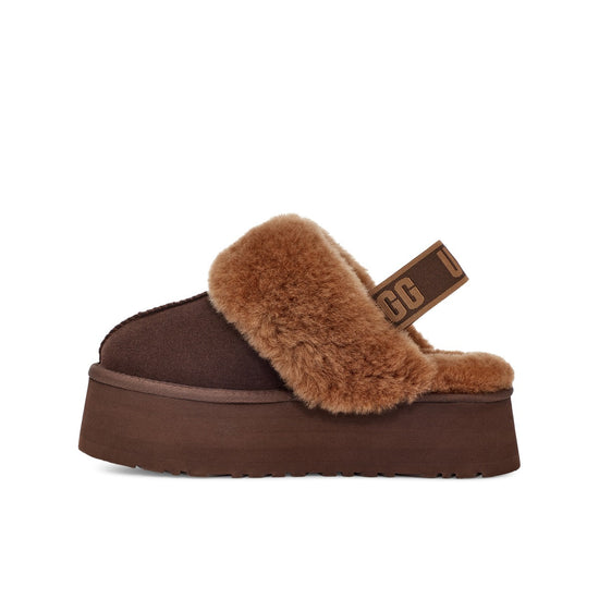 סנדליי פלטפורמה UGG Funkette Burnt Cedar