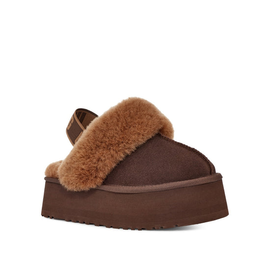 סנדליי פלטפורמה UGG Funkette Burnt Cedar