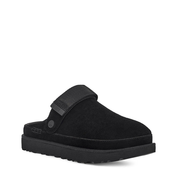 UGG Women's Goldenstar Clog Black Black כפכפי גולדנסטאר קלוג שחור לנשים