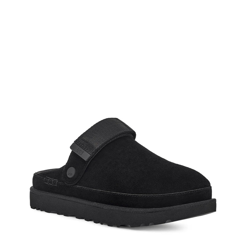 UGG Women's Goldenstar Clog Black Black כפכפי גולדנסטאר קלוג שחור לנשים