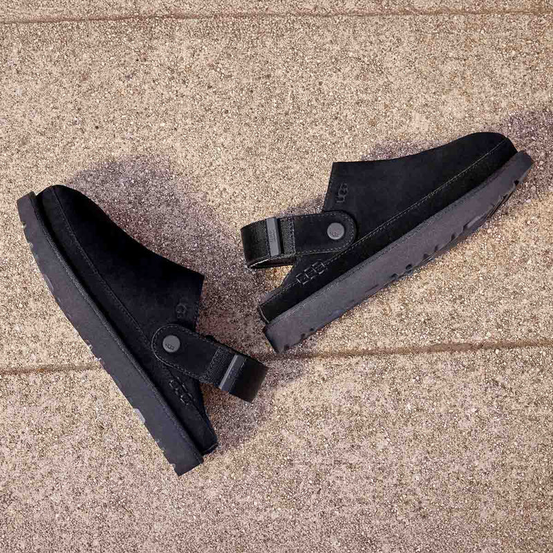 UGG Women's Goldenstar Clog Black Black כפכפי גולדנסטאר קלוג שחור לנשים