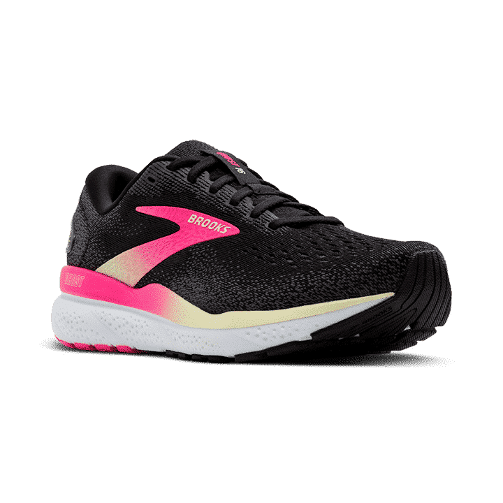 BROOKS GHOST 16 רוחב D  ברוקס נשים שחור/ורוד