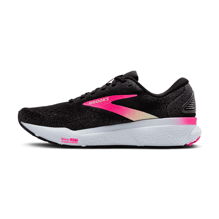 BROOKS GHOST 16 רוחב D  ברוקס נשים שחור/ורוד