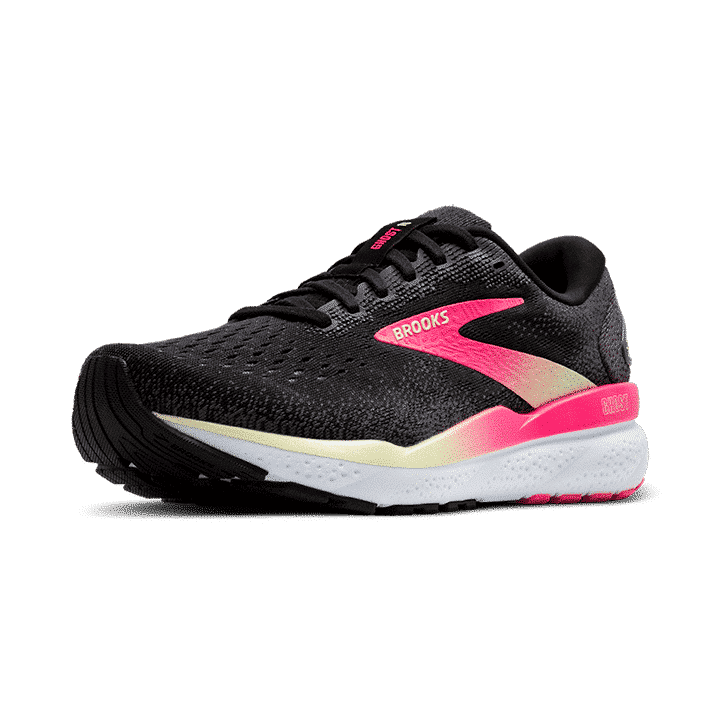 BROOKS GHOST 16 רוחב D  ברוקס נשים שחור/ורוד