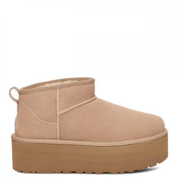UGG CLASSIC ULTRA MINI PLATFORM נשים חום בהיר(סנד)