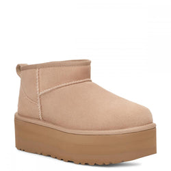 UGG CLASSIC ULTRA MINI PLATFORM נשים חום בהיר(סנד)