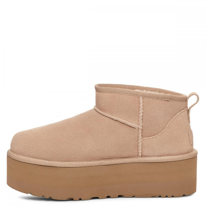 UGG CLASSIC ULTRA MINI PLATFORM נשים חום בהיר(סנד)