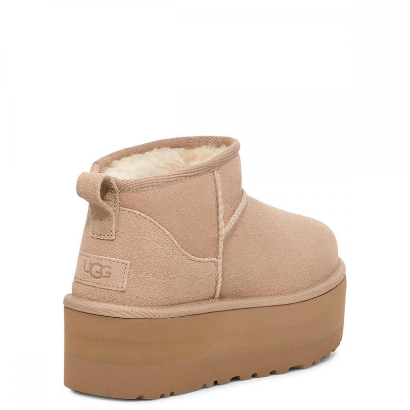 UGG CLASSIC ULTRA MINI PLATFORM נשים חום בהיר(סנד)