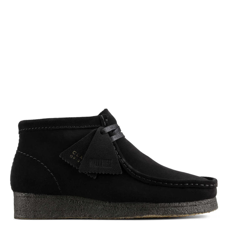 Clarks Wallabee Boot. Black Women  מגפי נשים קלארקס שחור
