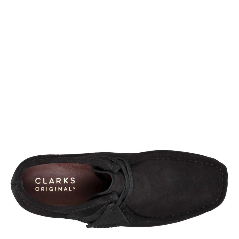 Clarks Wallabee Boot. Black Women  מגפי נשים קלארקס שחור