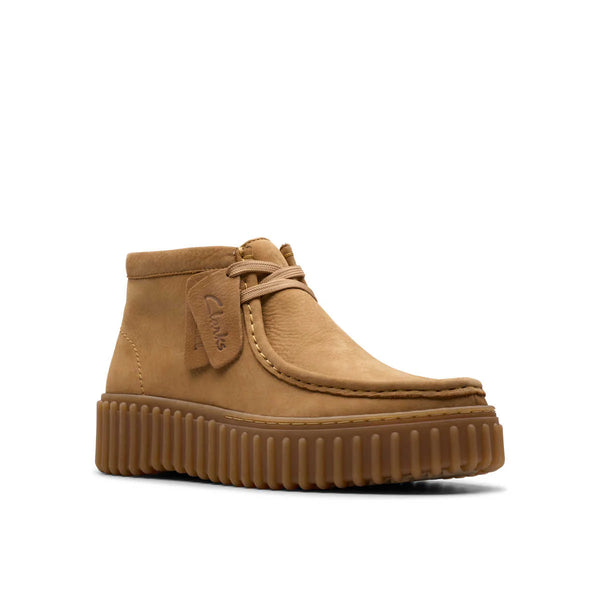 Clarks Torhill Moss Light Tan Nubuck נעלי קלארקס לנשים