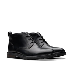 Clarks Aldwin Chukka Black מגפי קלארקס לגברים שחור