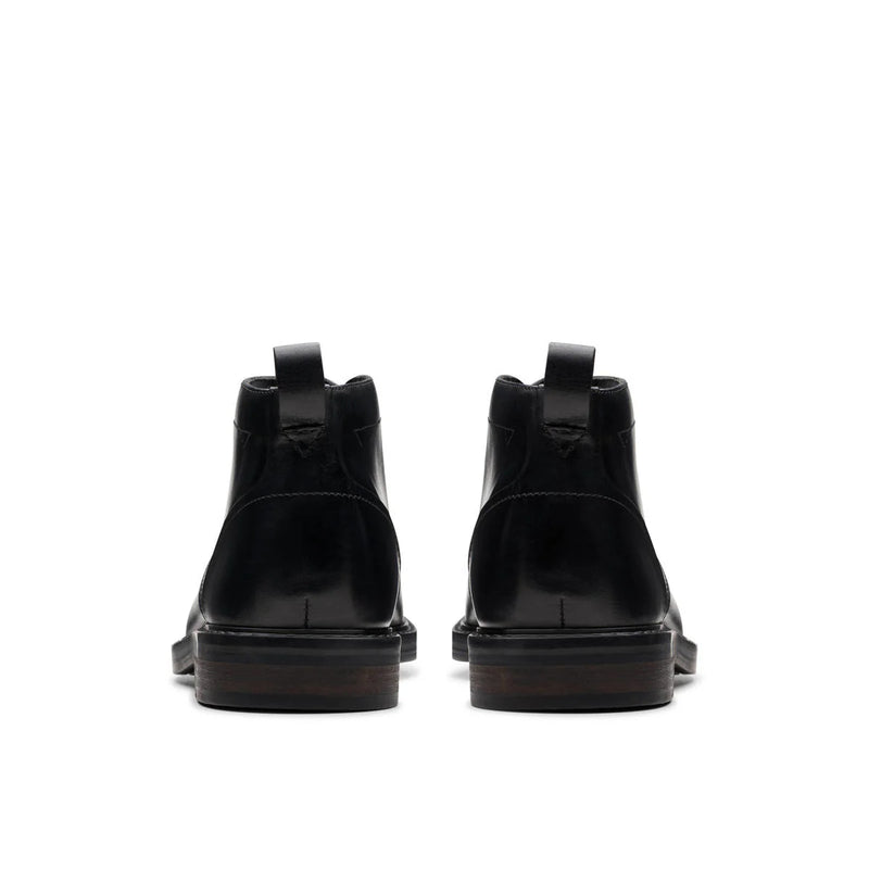 Clarks Aldwin Chukka Black מגפי קלארקס לגברים שחור