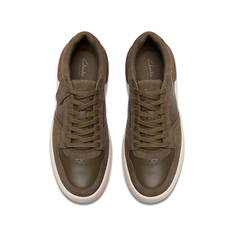 Clarks Courtlite2 Lo Khaki Men סניקרס קלארקס לגברים חאקי