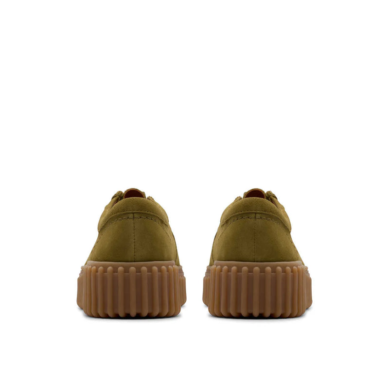 Clarks Torhill Bee Olive קלארקס נעלי מוקסין לנשים זית