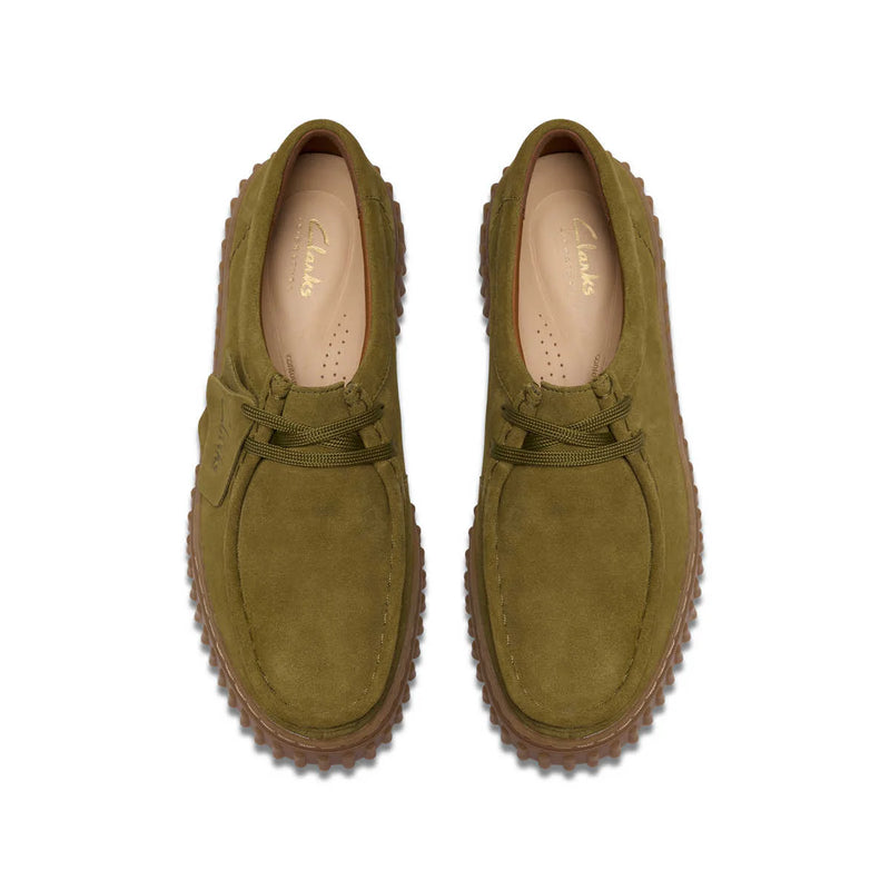 Clarks Torhill Bee Olive קלארקס נעלי מוקסין לנשים זית