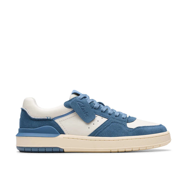 Clarks Men Courtlite2 Lo Blue Combi  סניקרס קלארקס לגברים כחול