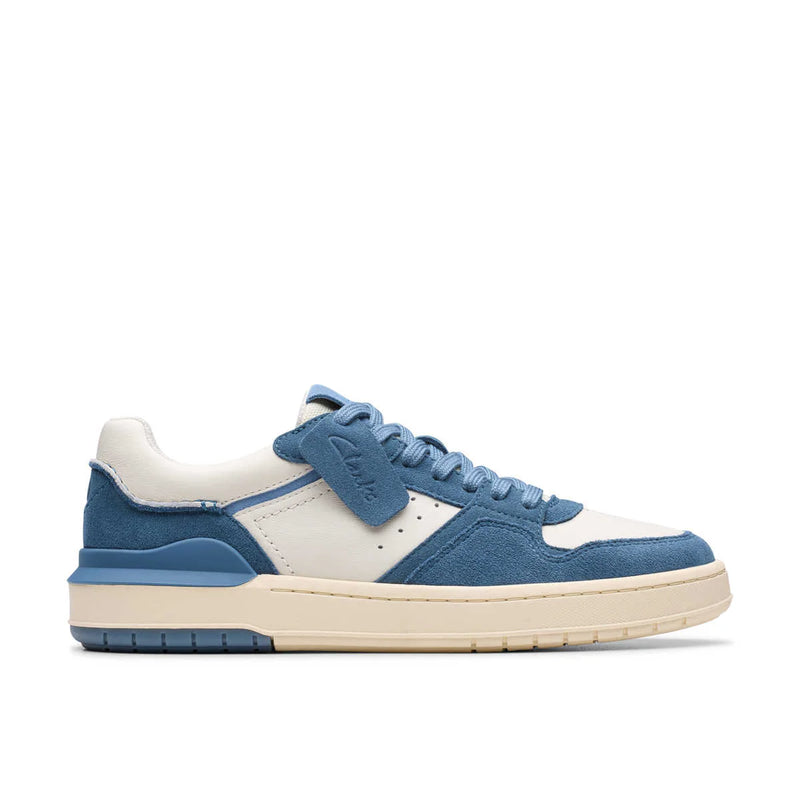 Clarks Men Courtlite2 Lo Blue Combi  סניקרס קלארקס לגברים כחול