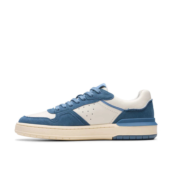 Clarks Men Courtlite2 Lo Blue Combi  סניקרס קלארקס לגברים כחול