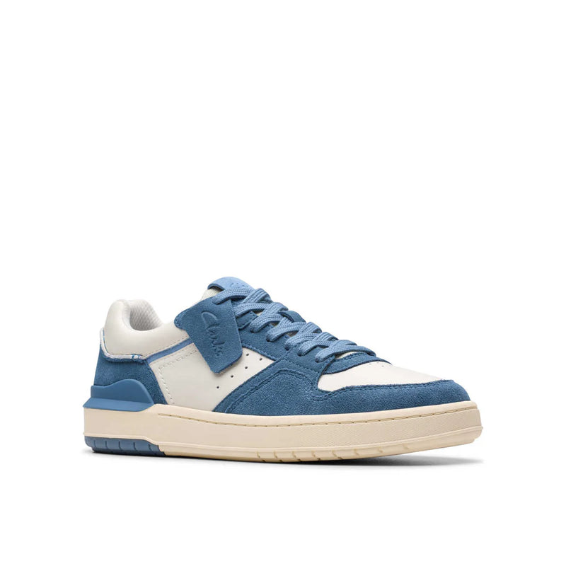 Clarks Men Courtlite2 Lo Blue Combi  סניקרס קלארקס לגברים כחול