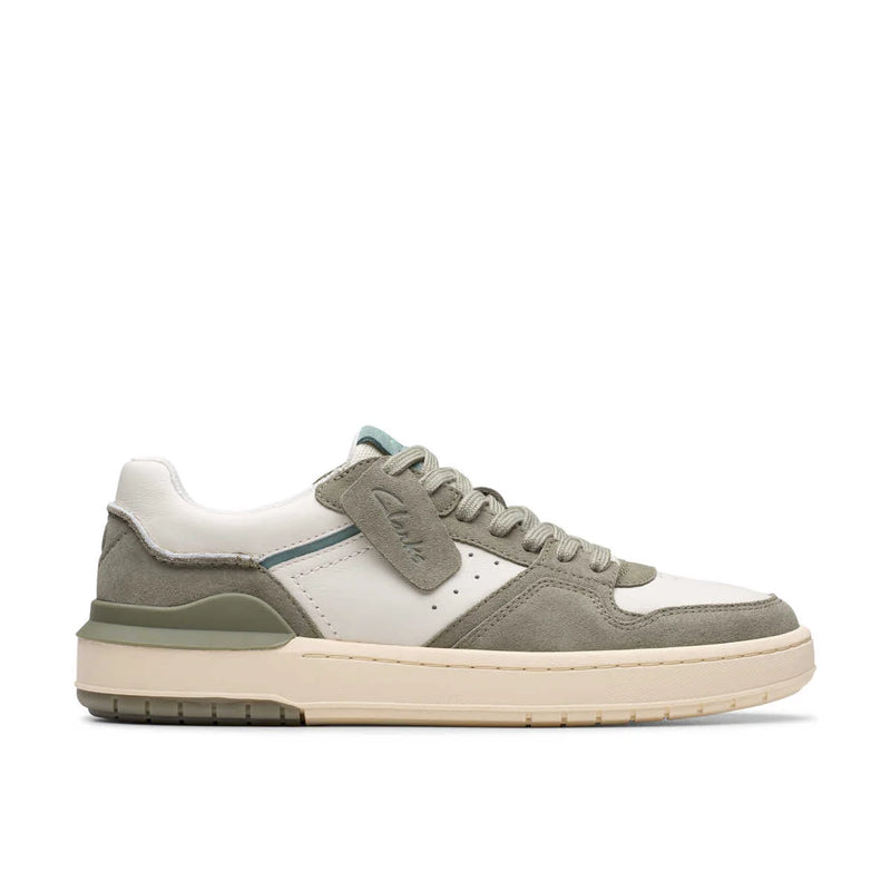 Clarks Courtlite2 Lo Sage Combi Men סניקרס קלארקס לגברים מרווה