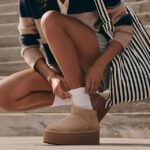 UGG CLASSIC ULTRA MINI PLATFORM נשים חום בהיר(סנד)
