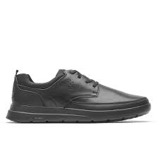 Rockport TF M Cayden Plain Toe Black Leather רוקפורט נעלי גברים