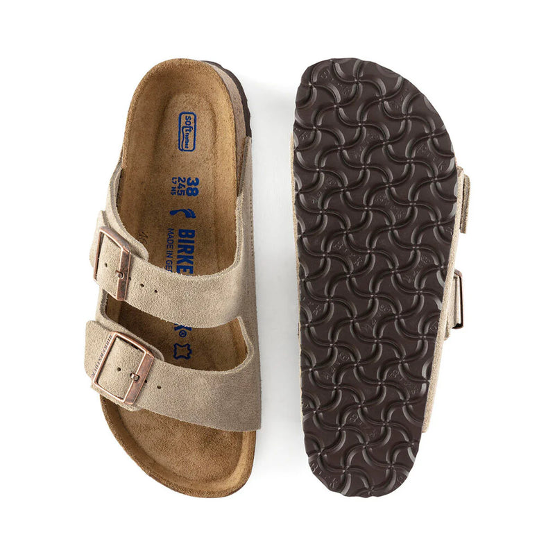 בירקנשטוק אריזונה כפכפי נשים Birkenstock Arizona SFB Taupe