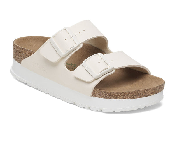 ARIZONA FLEX PLATFORM כפכף נשים EGGSHELL  בירקנשטוק