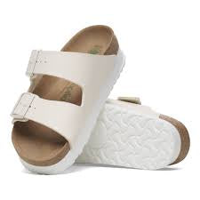 ARIZONA FLEX PLATFORM כפכף נשים EGGSHELL  בירקנשטוק