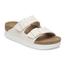 ARIZONA FLEX PLATFORM כפכף נשים EGGSHELL  בירקנשטוק