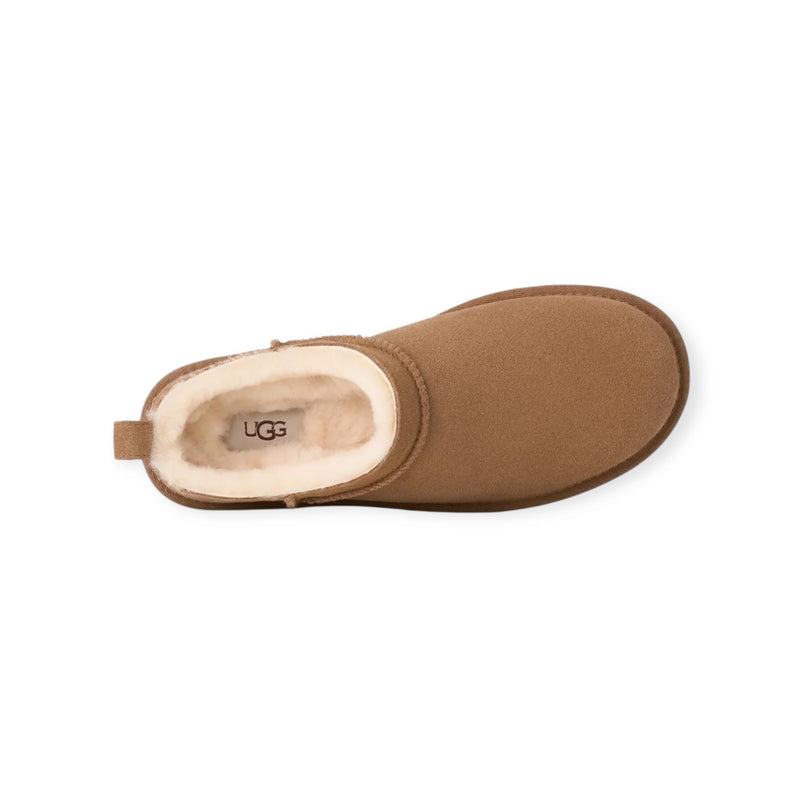 נעלי קלאסיק מיקרו חום UGG CLASSIC MICRO BROWN