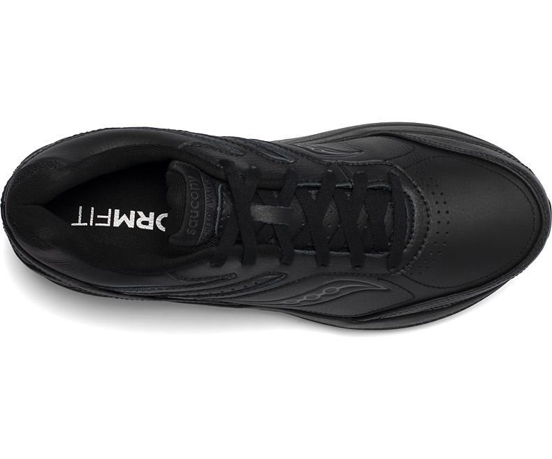 SAUCONY ECHELON WALKER 3 XWIDE  4E סקוני גבר שחור/שחור