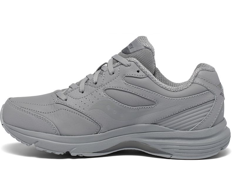 SAUCONY INTEGRITY WALKER 3   2E סקוני נשים רחב מאוד אפור