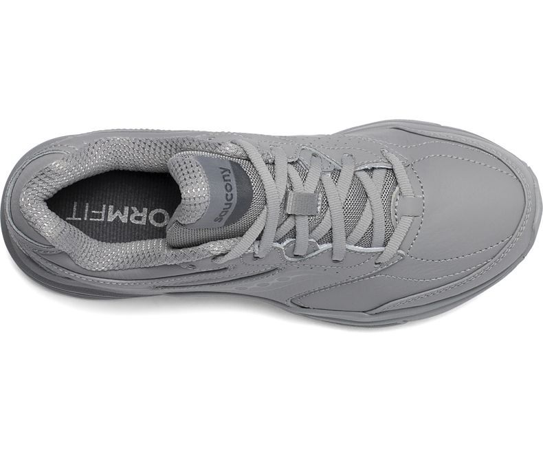 SAUCONY INTEGRITY WALKER 3   2E סקוני נשים רחב מאוד אפור