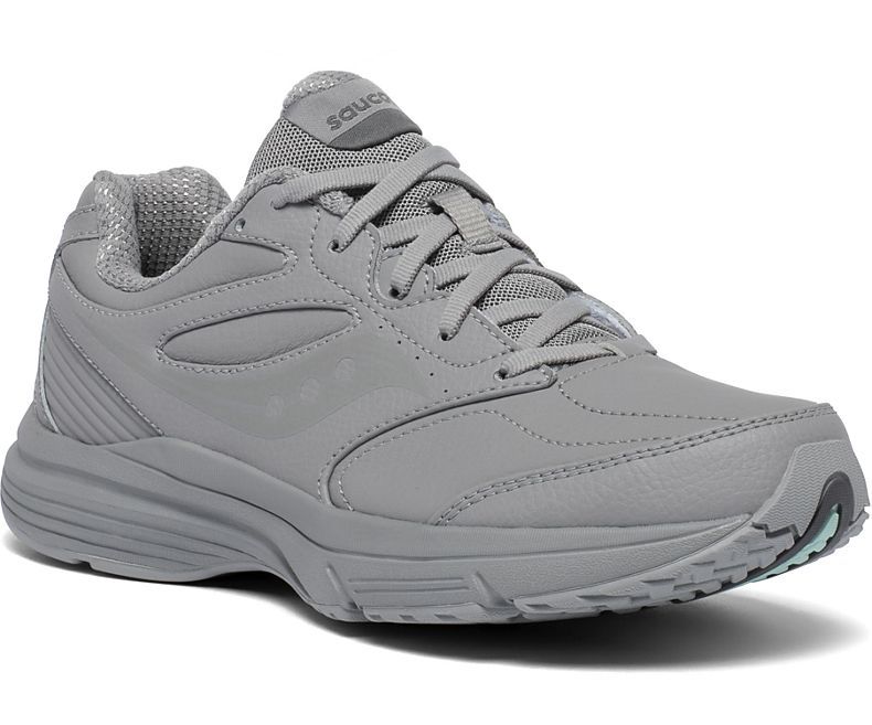 SAUCONY INTEGRITY WALKER 3   2E סקוני נשים רחב מאוד אפור