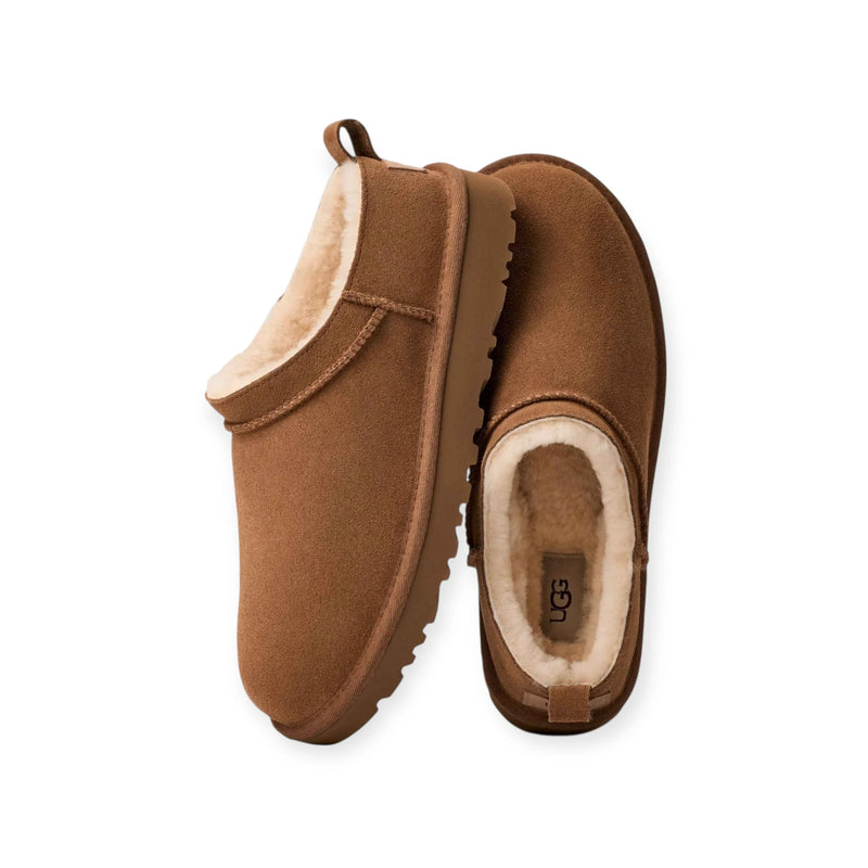 נעלי קלאסיק מיקרו חום UGG CLASSIC MICRO BROWN