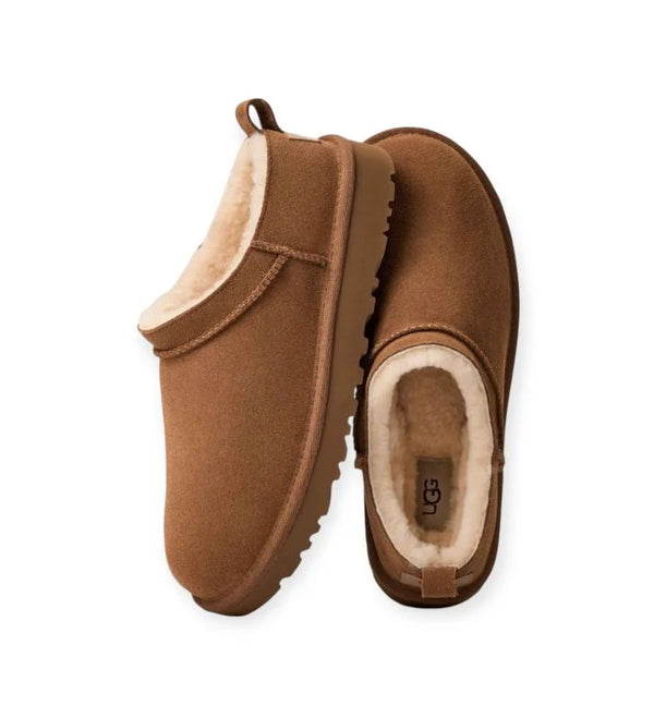נעלי קלאסיק מיקרו חום UGG CLASSIC MICRO BROWN