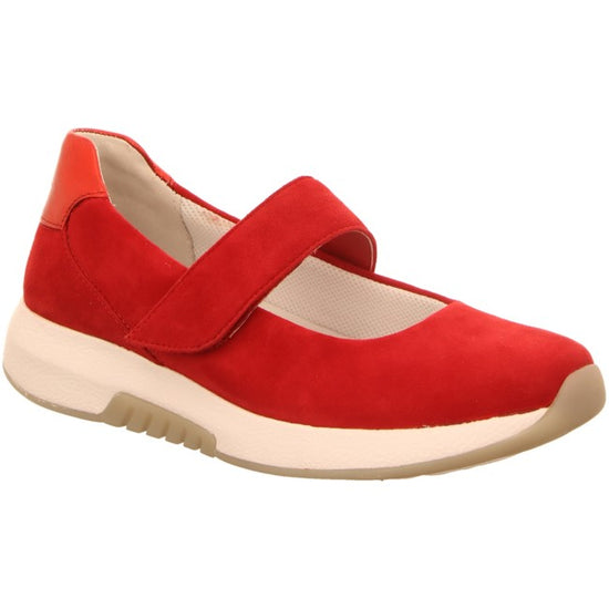 Gabor Rolling Soft 26.951.48 נעל בובה צבע אדום נשים