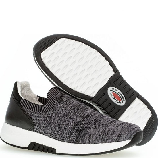 Gabor Sneaker low textile Gray 46.940.17 נעל סניקרס צבע אפור נשים