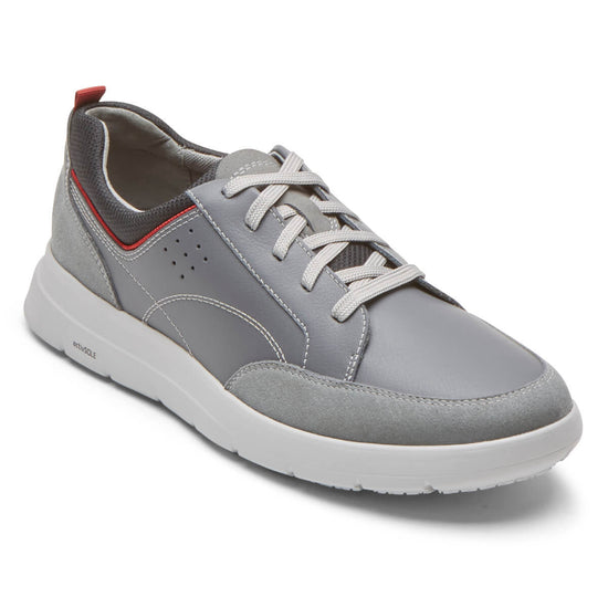 Rockport TF M Cayden LTT Steel Grey Leather Sde רוקפורט נעלי גברים