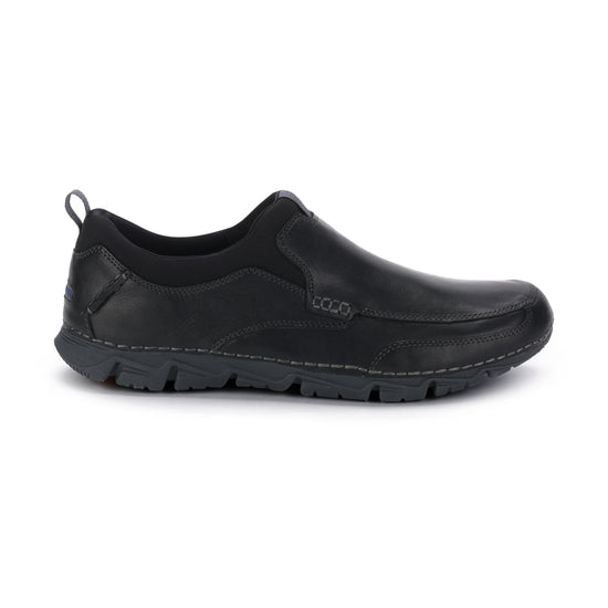 נעלי רוקפורט גברים שחור Rockport Rocsports LT2 Moc slip Black (4571604189258)