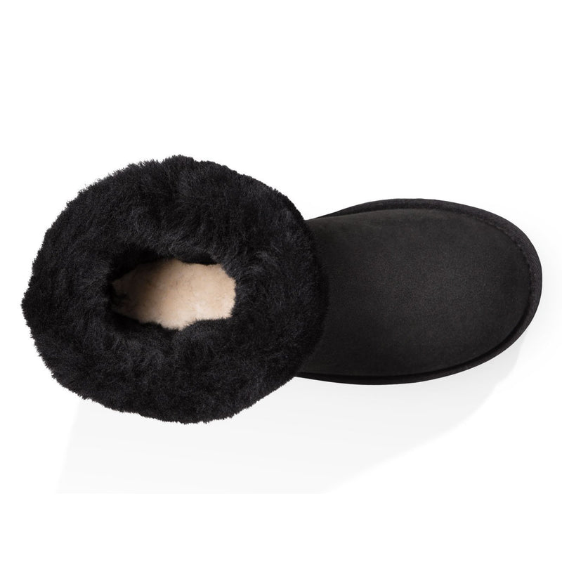 מגפי נשים UGG Classic Short II שחור - Original's (4377402605642)